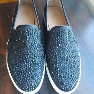 Rhinestone INC slip in fashion sneakers!